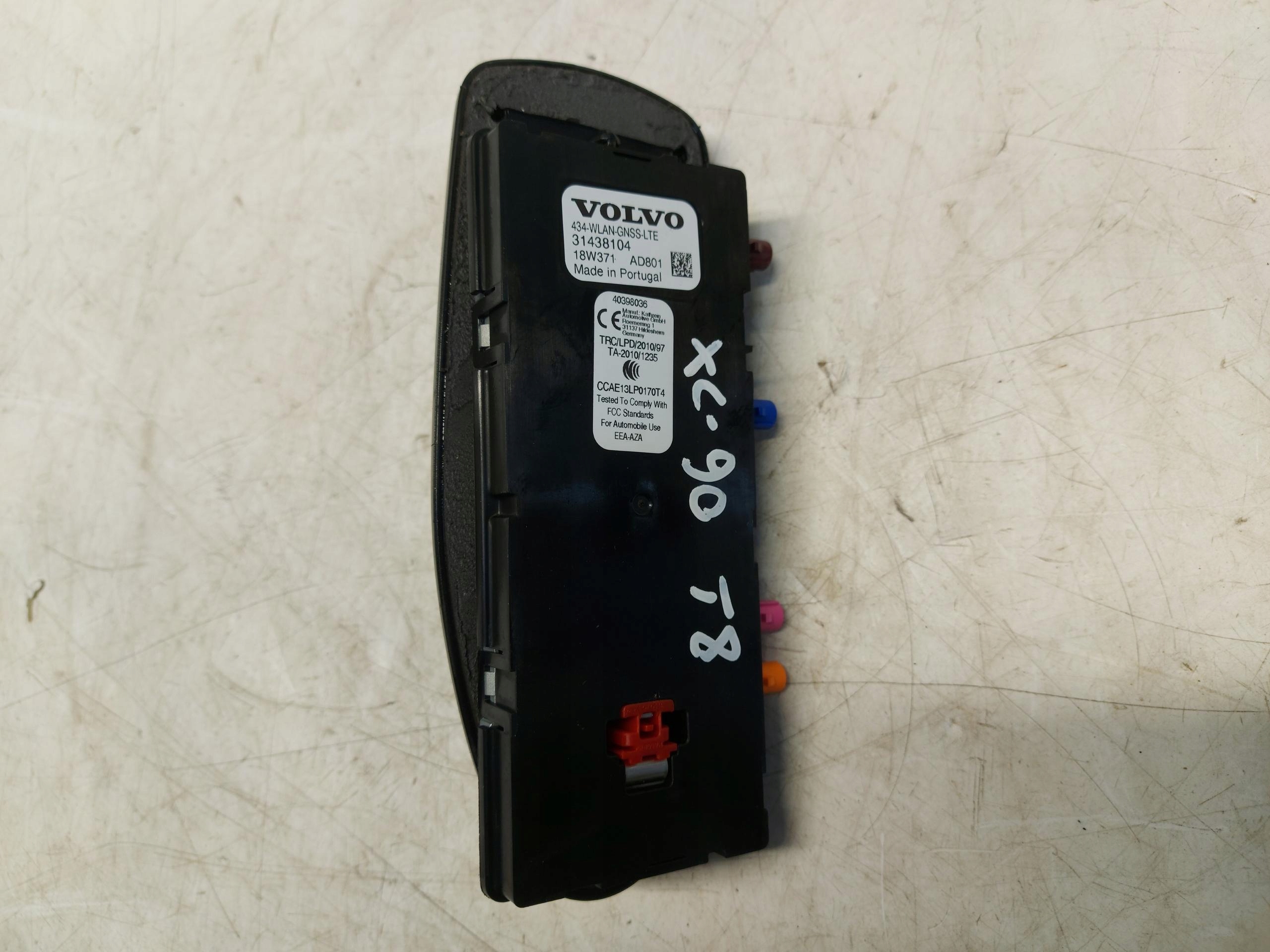 Volvo XC90 II T8 Antenne Module gps pour Toit Toit 31438104