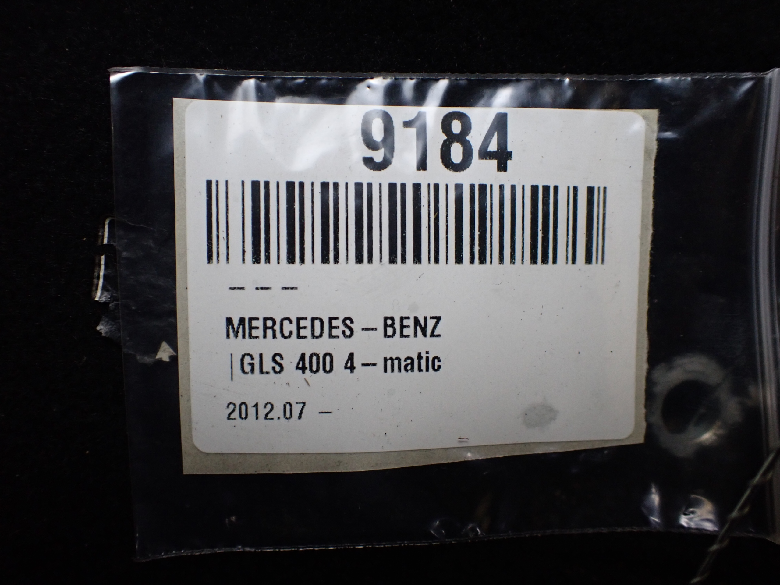 багажника MERCEDES GLS II X166 3.0 17R A1666800504 9184