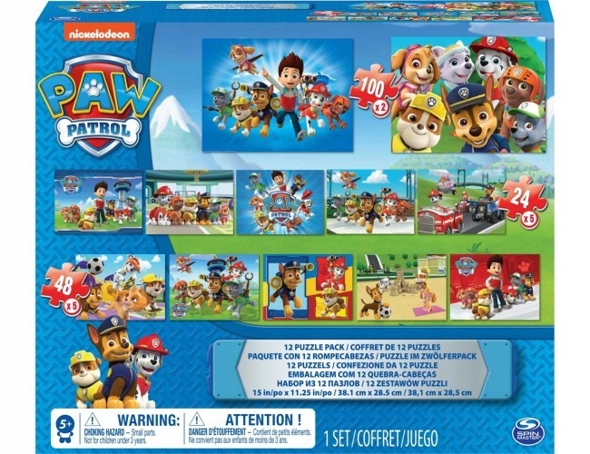 Spin Master 6041049 Psi Patrol Puzzle 12w1 560 ele Kod producenta 6041049