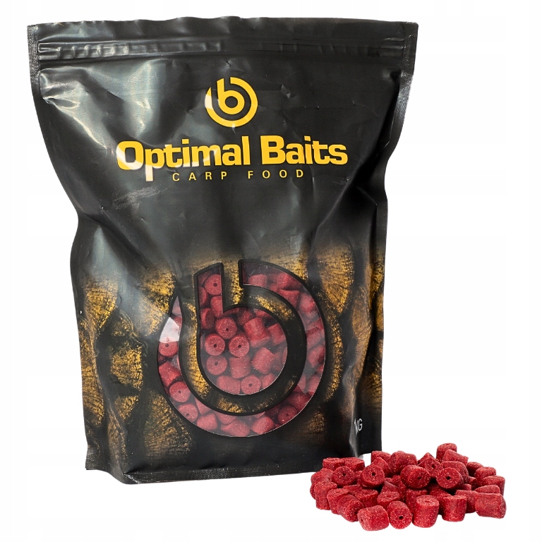 Pellet zanętowy PIKANTNA KIEŁBASA 12mm 1kg Optimal Baits