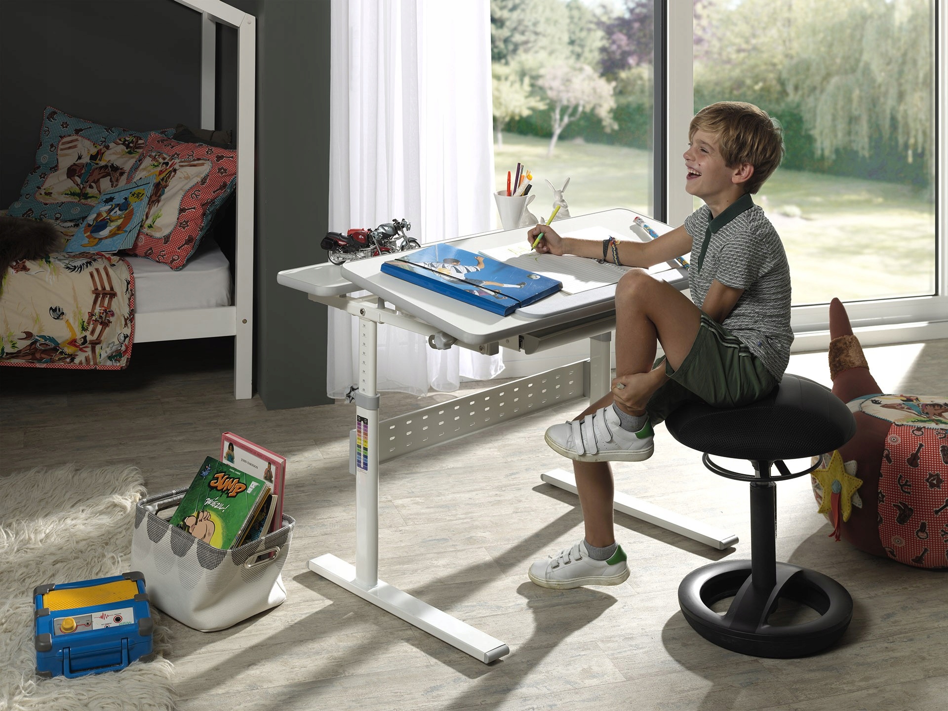 BIURKO DZIECIĘCE COMFORTLINE 401 GREY