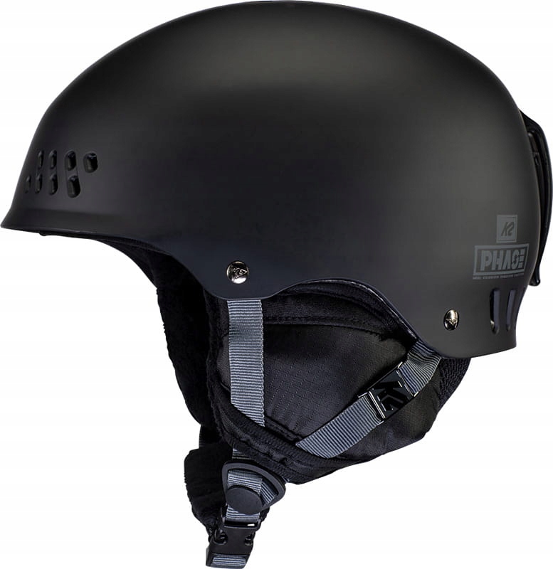 Kask zimowy K2 Phase Pro Black z systemem Audio [Rozmiar S]