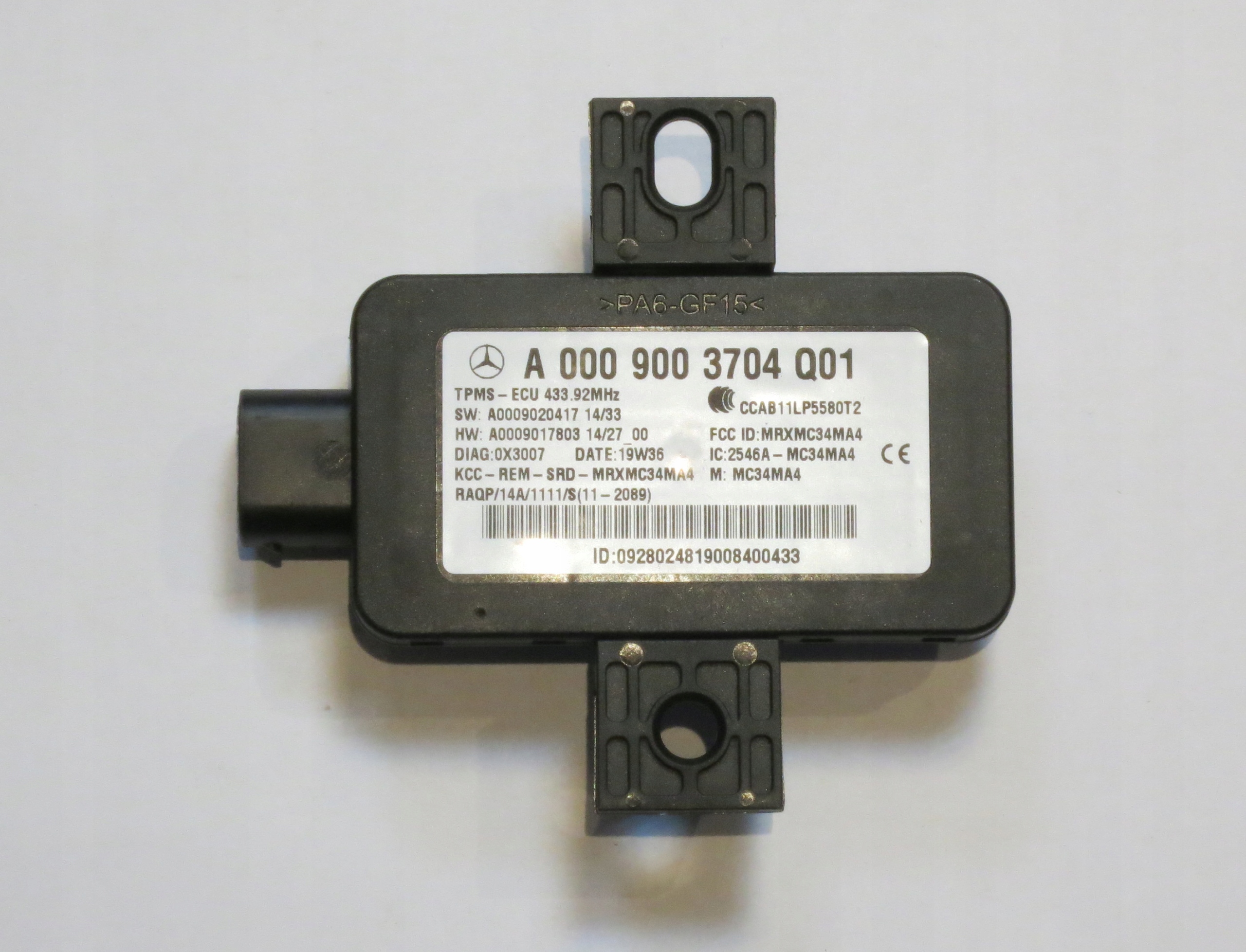 Moduł kontroli ciśnienia w oponach A0009003704 MB