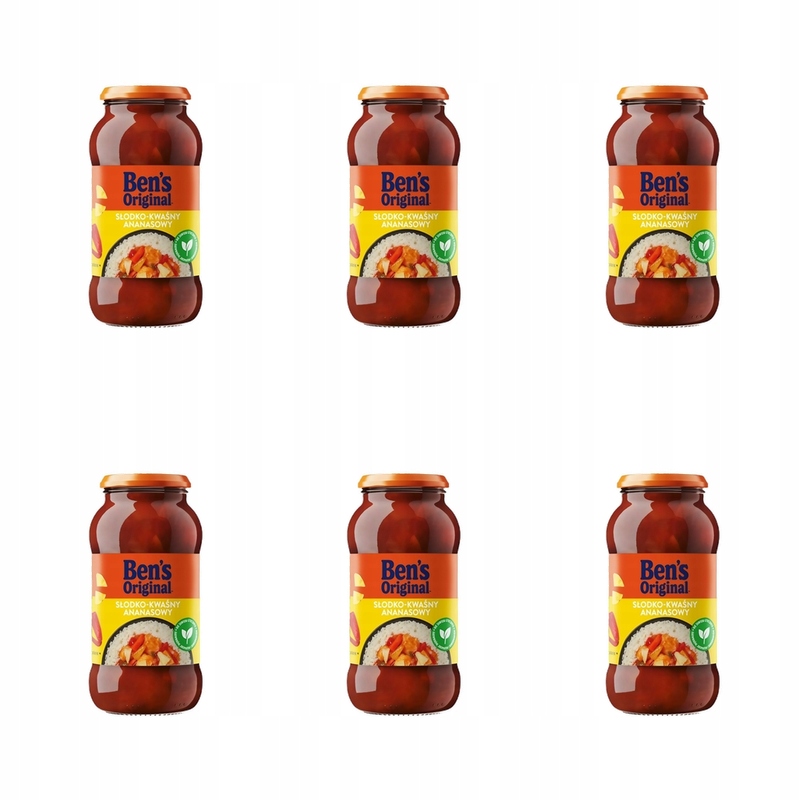 Ben's Sos słodko-kwaśny ananasowy 400g X6