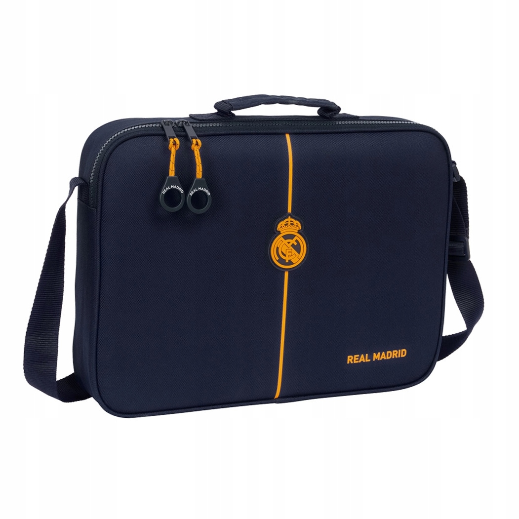Taška přes rameno aktovka na notebook pro fanoušky Real Madrid oficiální klubový produkt