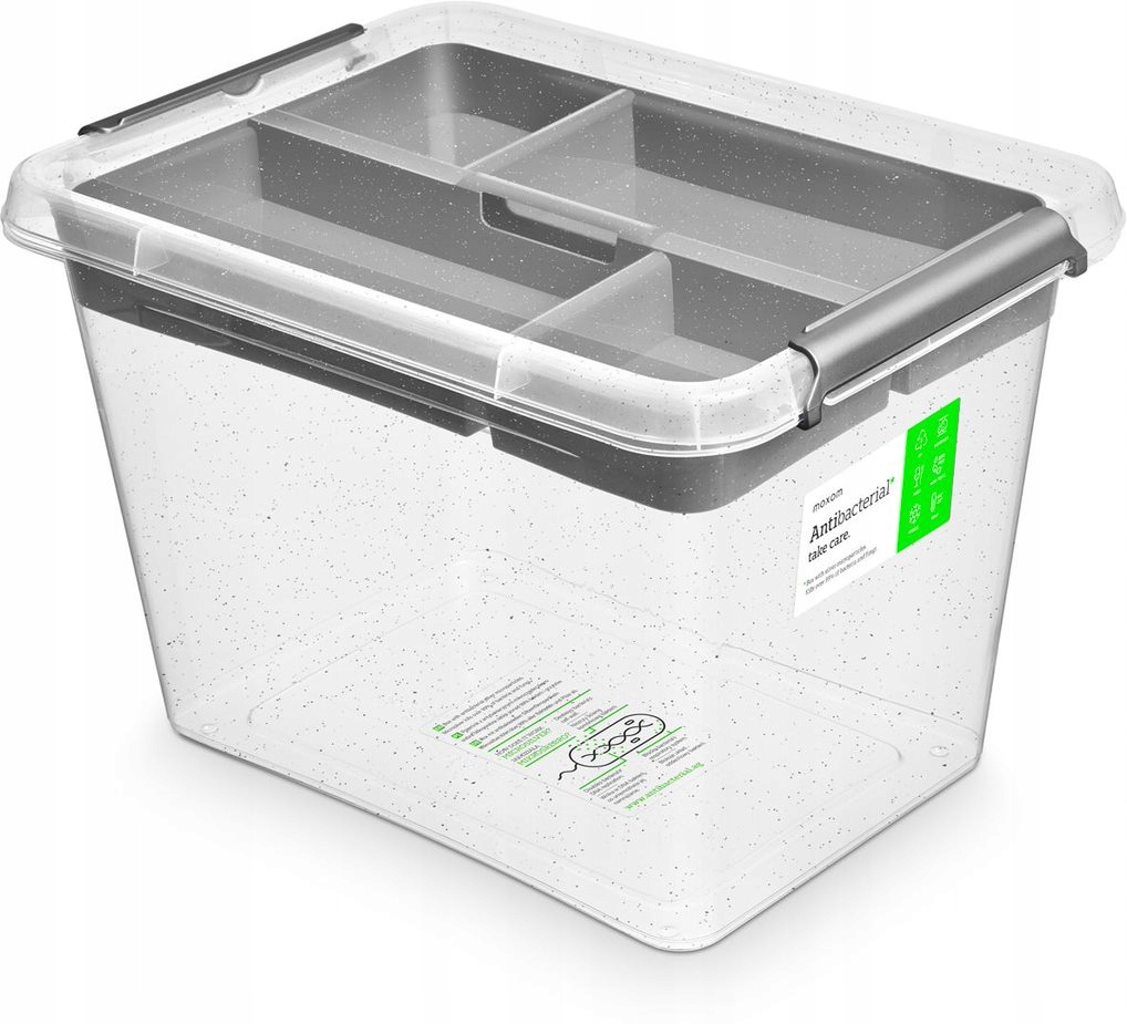 

Organizer Pudło Pojemnik Plastikowy Na Żywność 19L