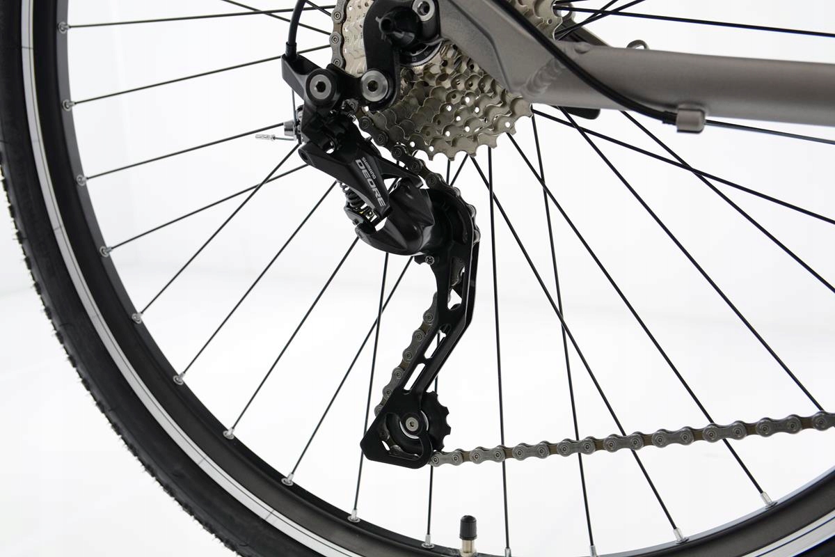 Rower crossowy 28 Kands MAESTRO Full DEORE 3x10 piaskowy mat HIT 2023 Materiał ramy aluminium