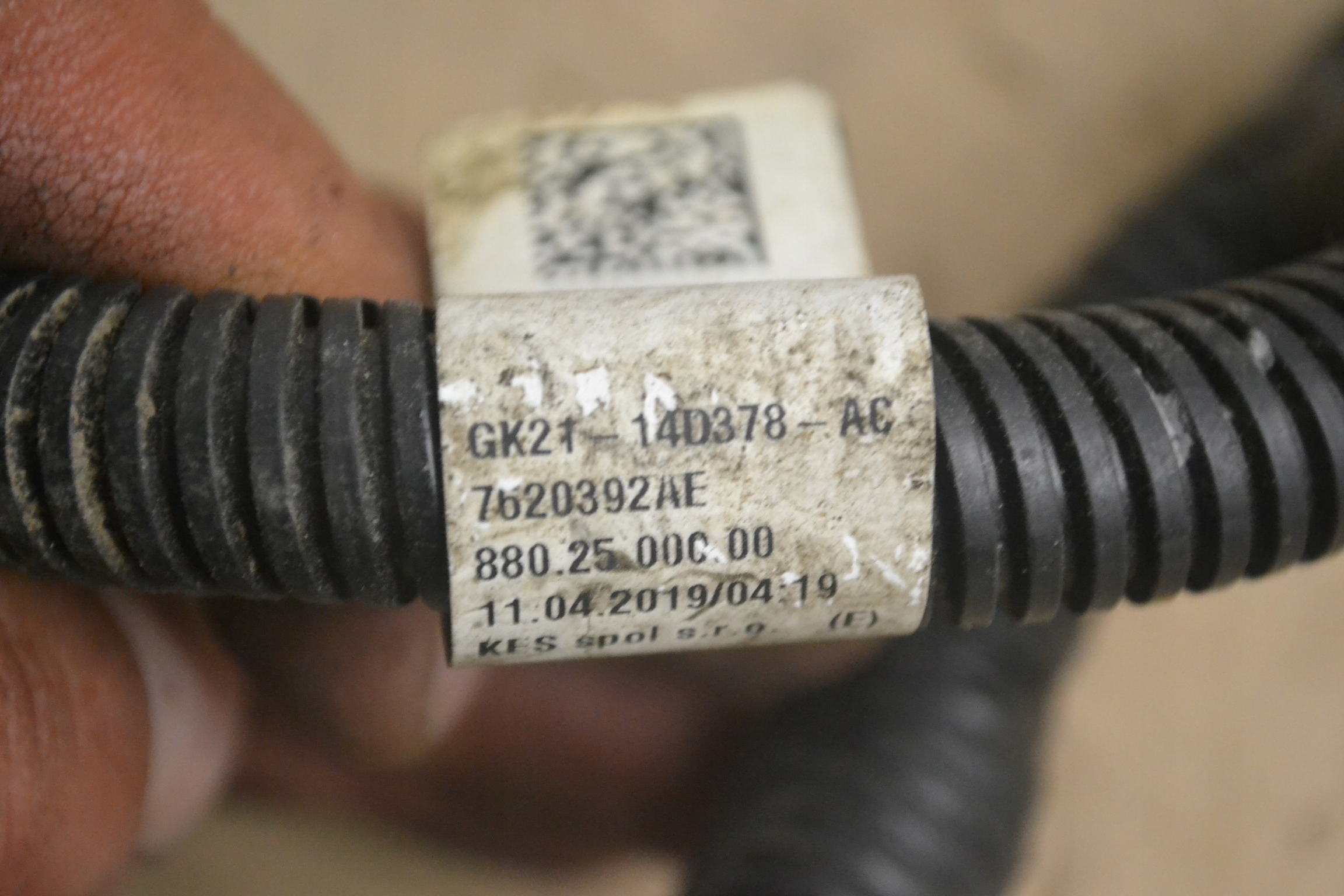 Câblage Capteur Carburant GK21-14D378-AC TRANSIT MK8