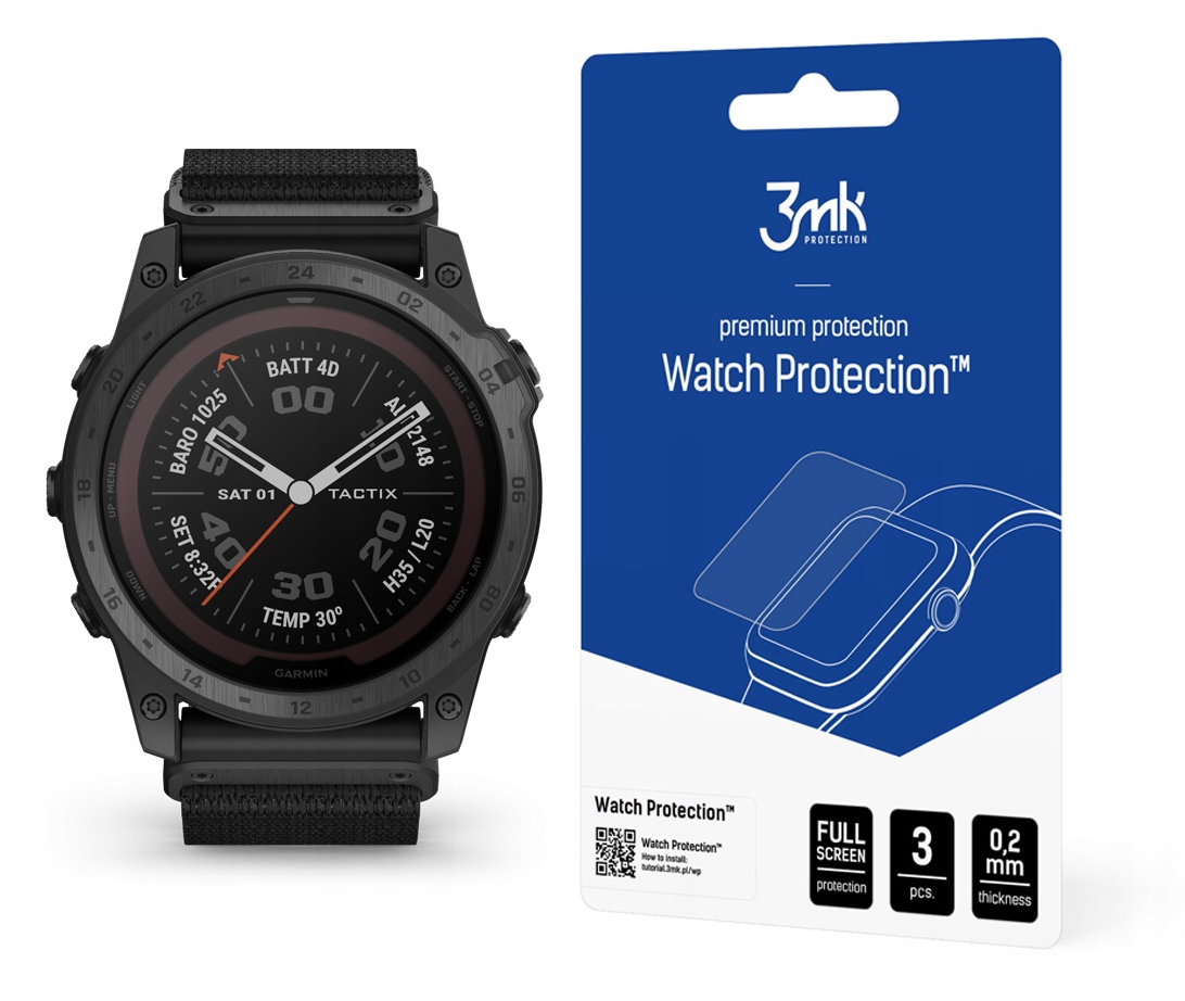 3MK Sklo pro hodinky Garmin Tactix 7 Watch