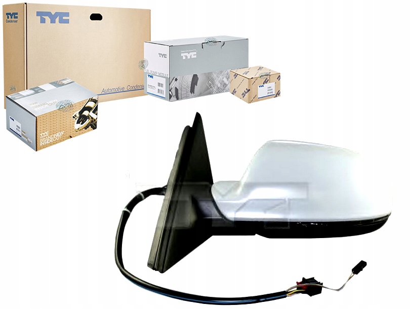 LUSTERKO ZEWNĘTRZNE AUDI TYC