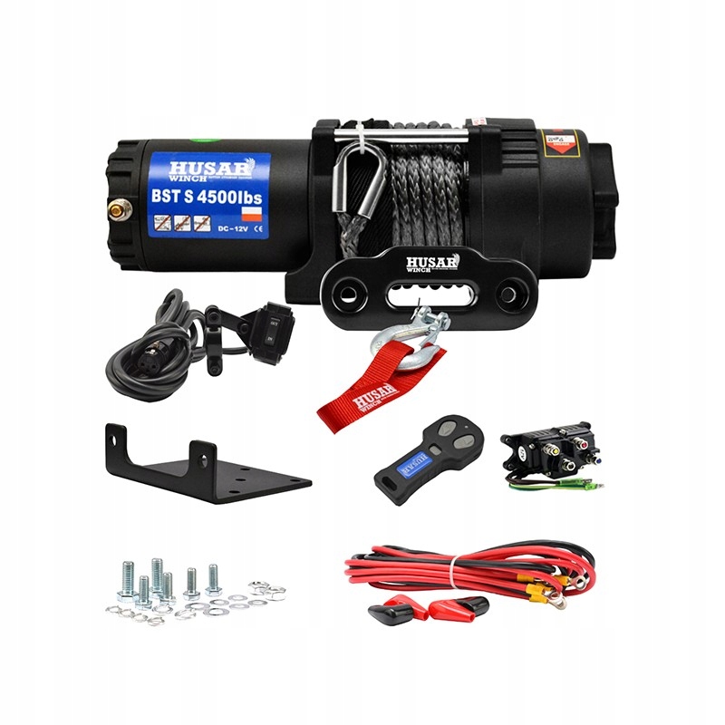 Navijak 2T 12V Syntetické Lano 12 M