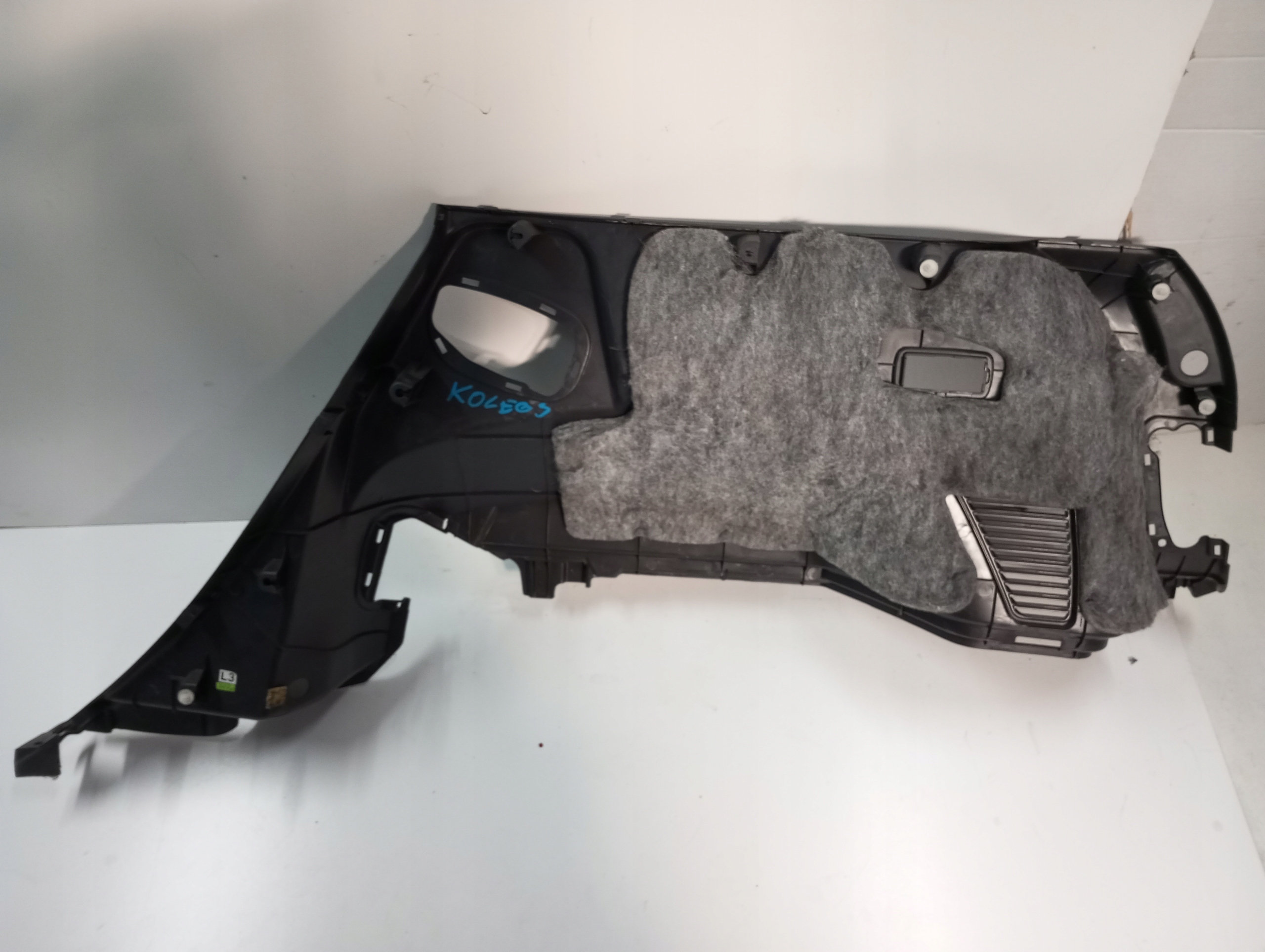 boot upholstery RENAULT KOLEOS