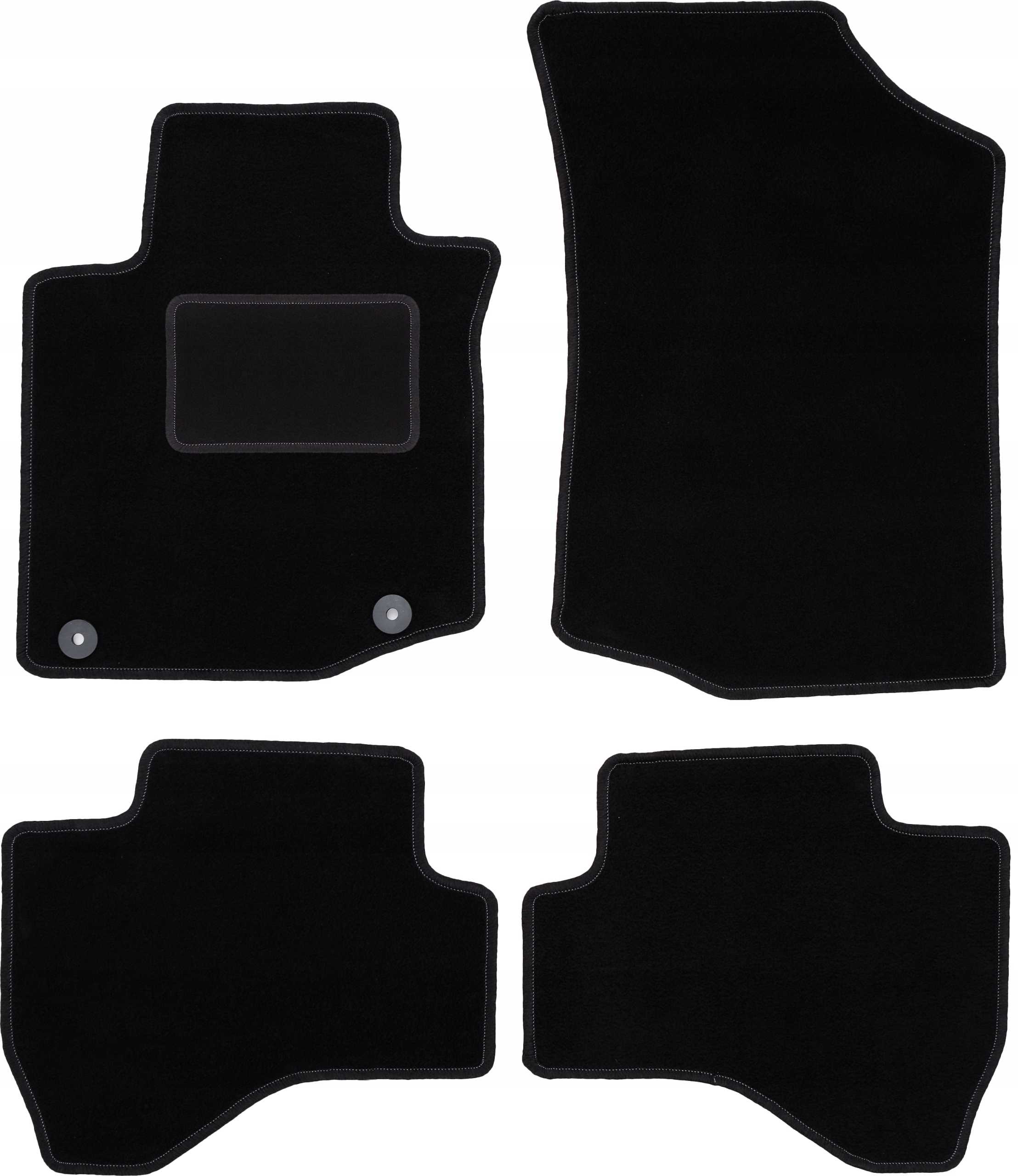 

Dywaniki Welurowe Komplet Lux Do Peugeot 107 05-14