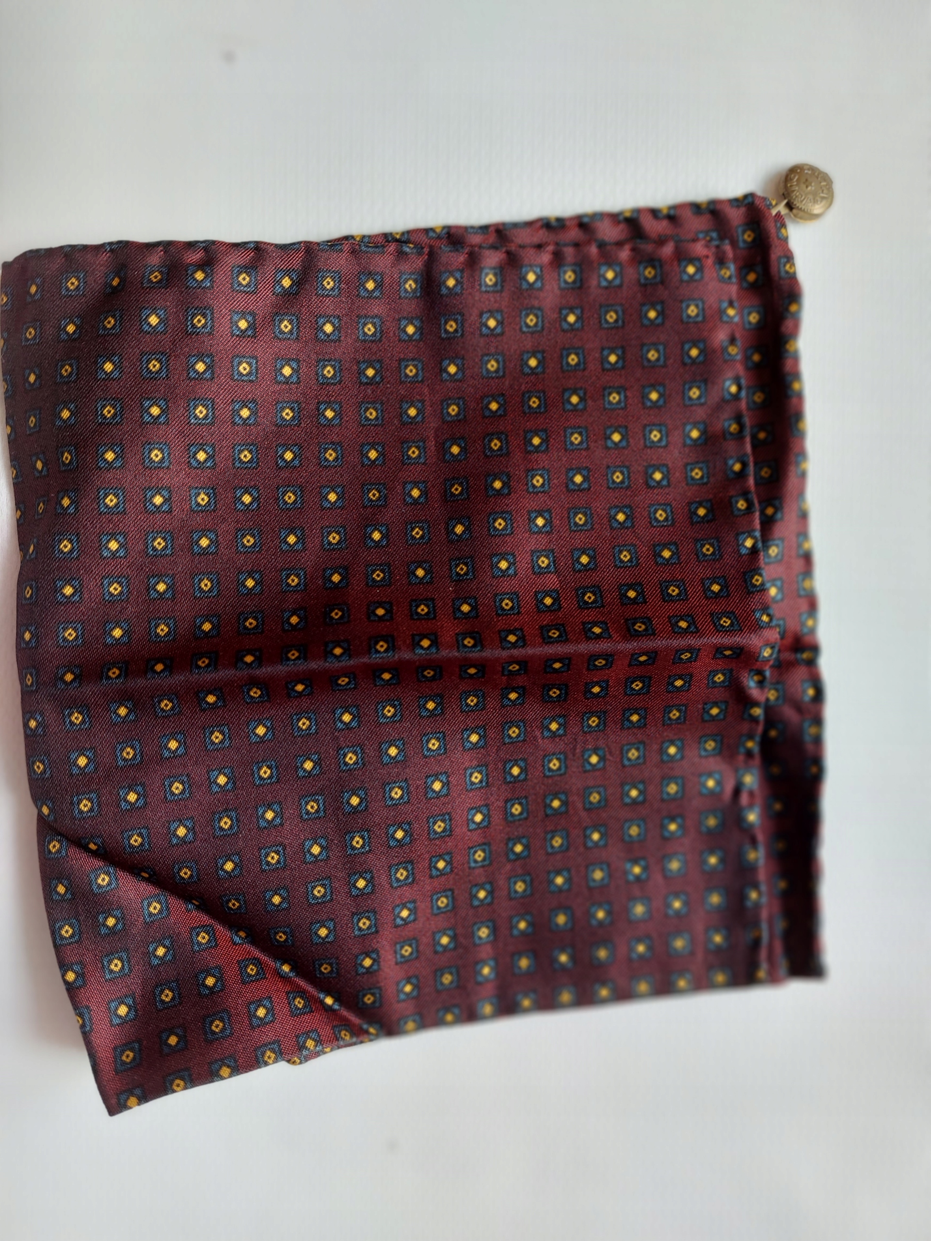 poszetka, wypustka, PUPA -SETA Materiał dominujący jedwab