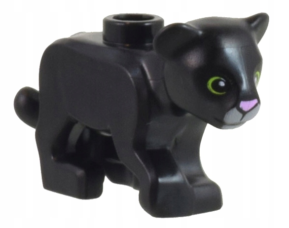 

Lego 77307pb03 zwierzę lew pantera czarna 1 szt N