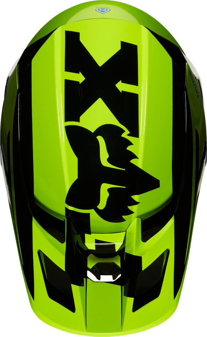 KASK CROSSOWY FOX V2 HAYL FLUO YELLOW S Kolor inny