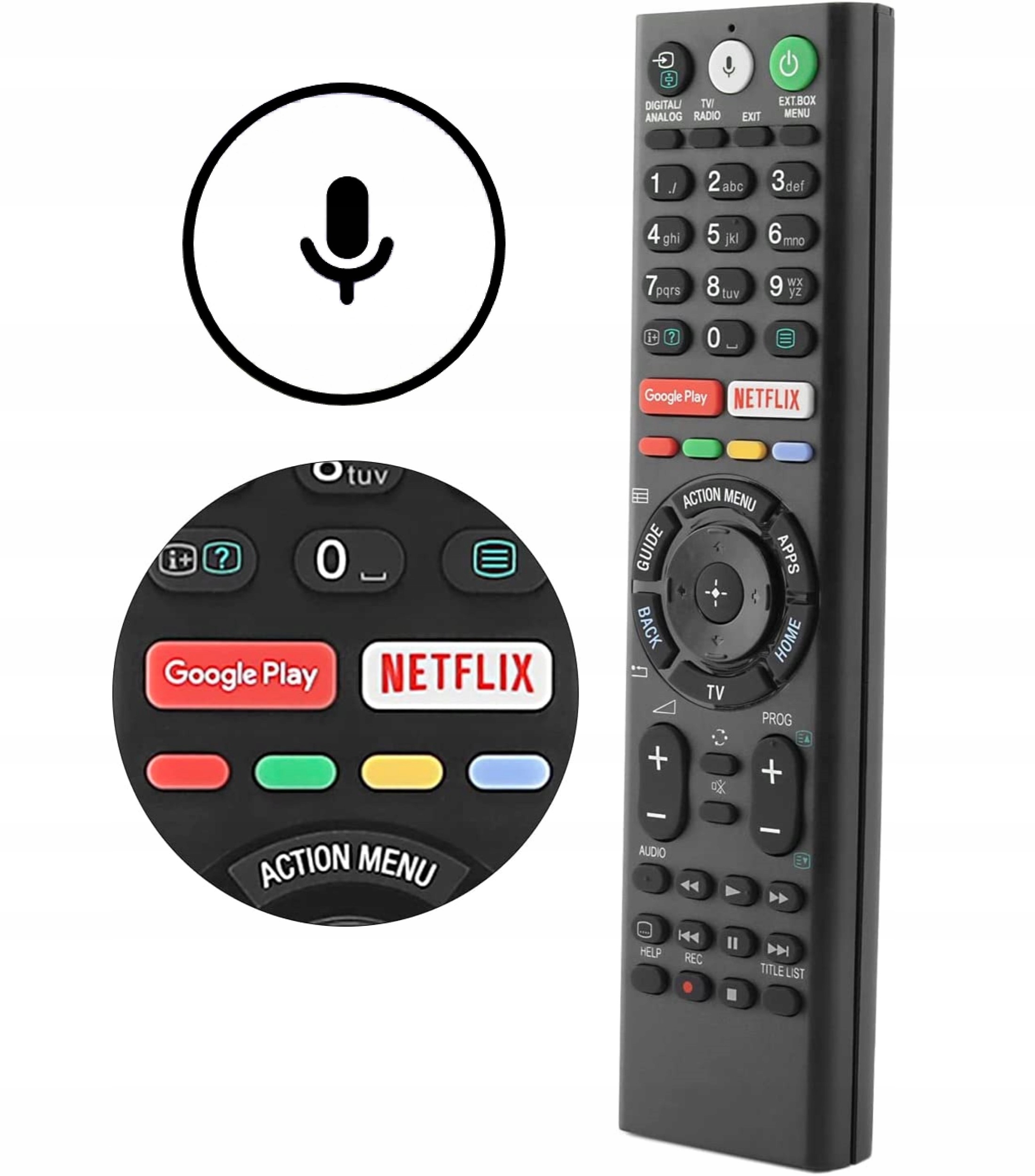 

Pilot Głosowy Do Tv Sony RMF-TX310E Bluetooth Hq