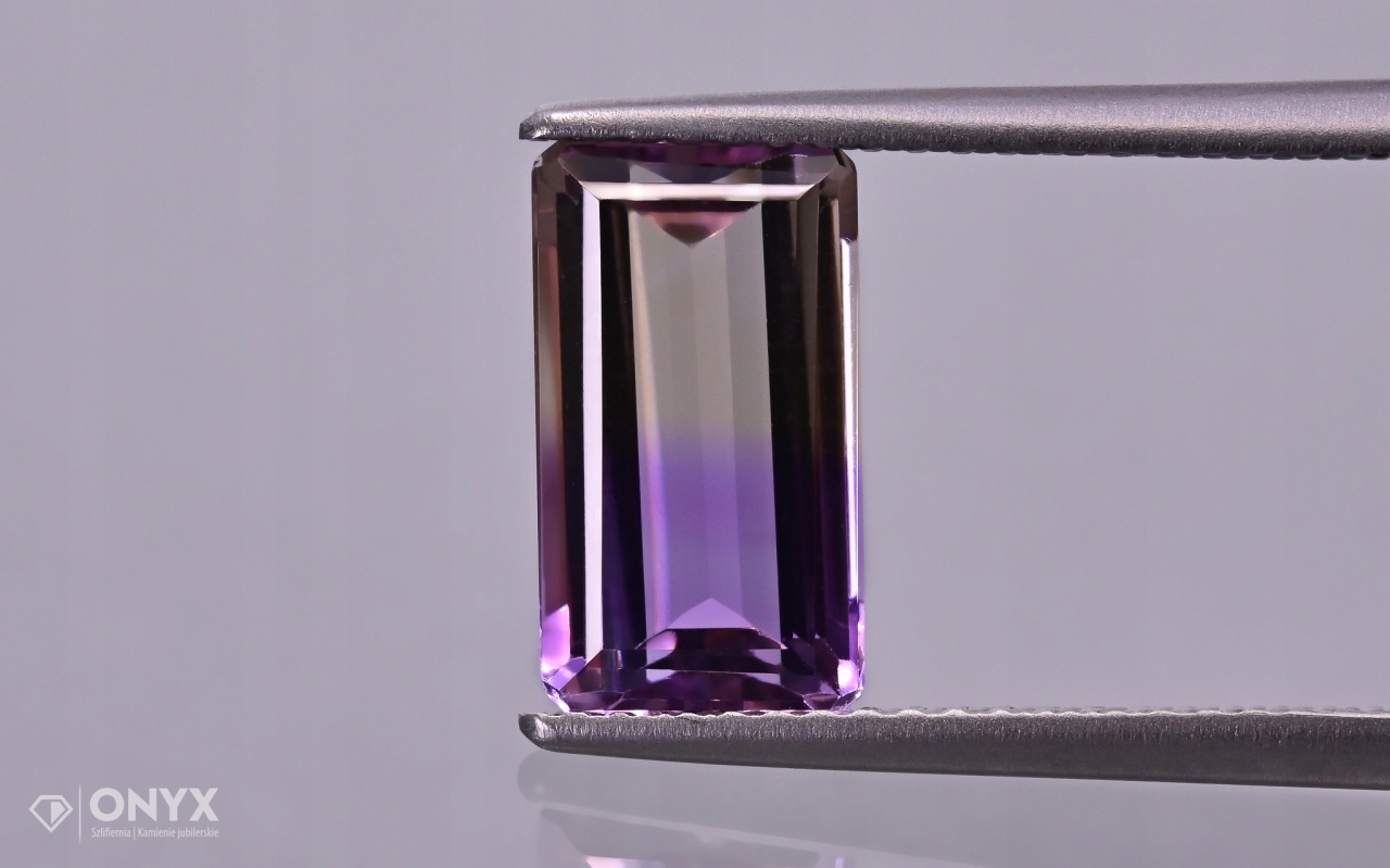 Ametryn fasetovaný oktagon 11x6 mm