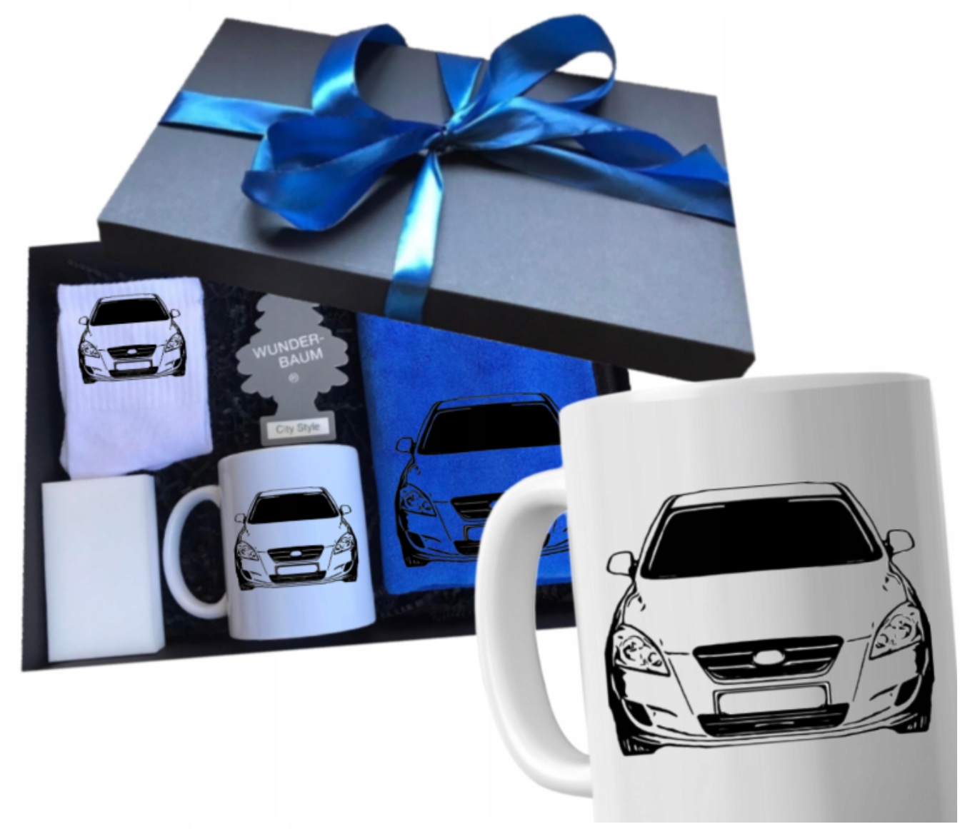 Dárek hrnek moto sada pro tatínka bratra kluka pro řidiče auta Kia