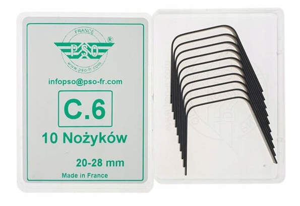 

Nożyki do nacinarki bieżnika opon C6 Pso 20-28 mm