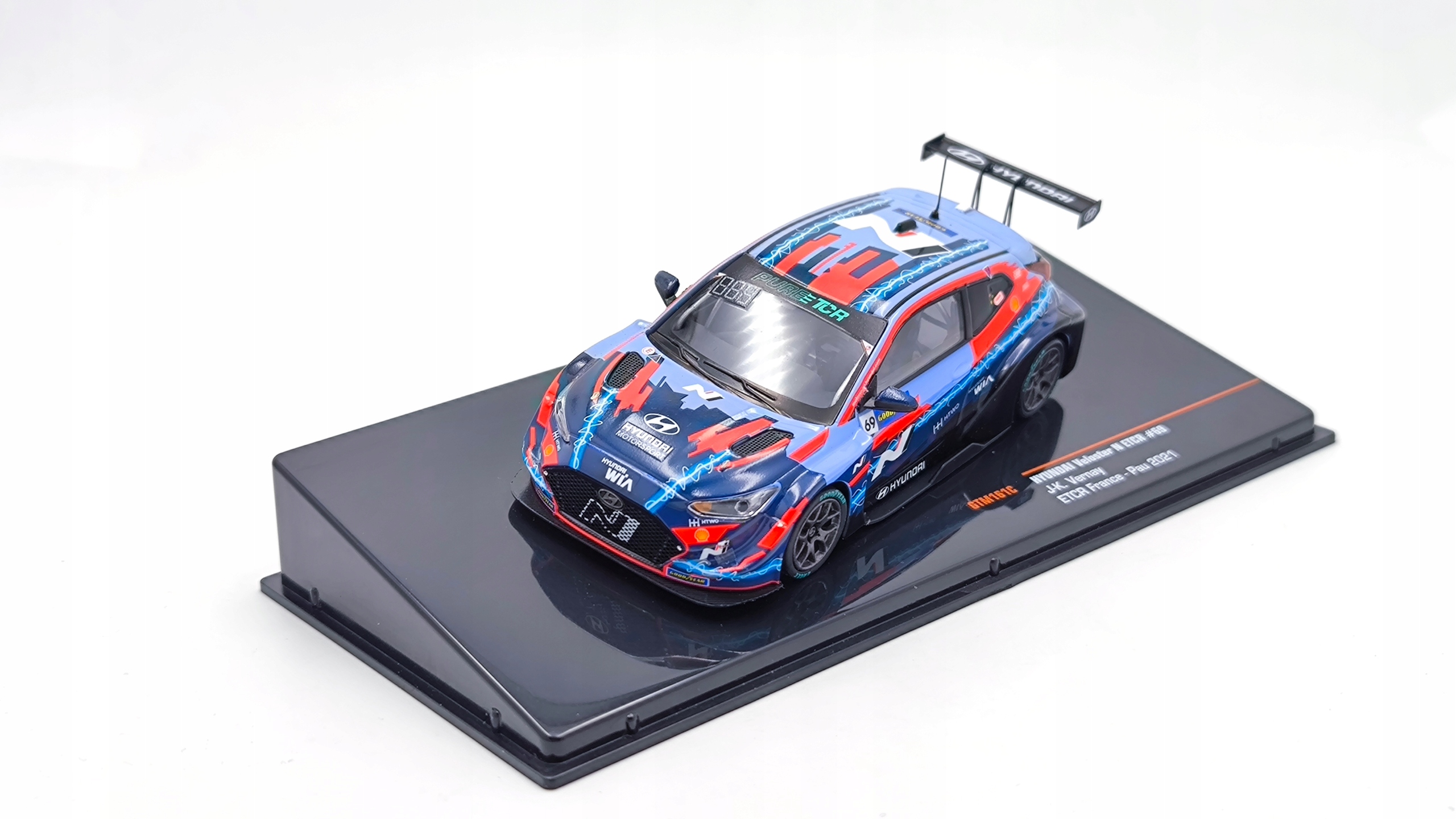 Hyundai Veloster N Etcr #69 Etcr France Pau 2021 1:43 Ixo 161C