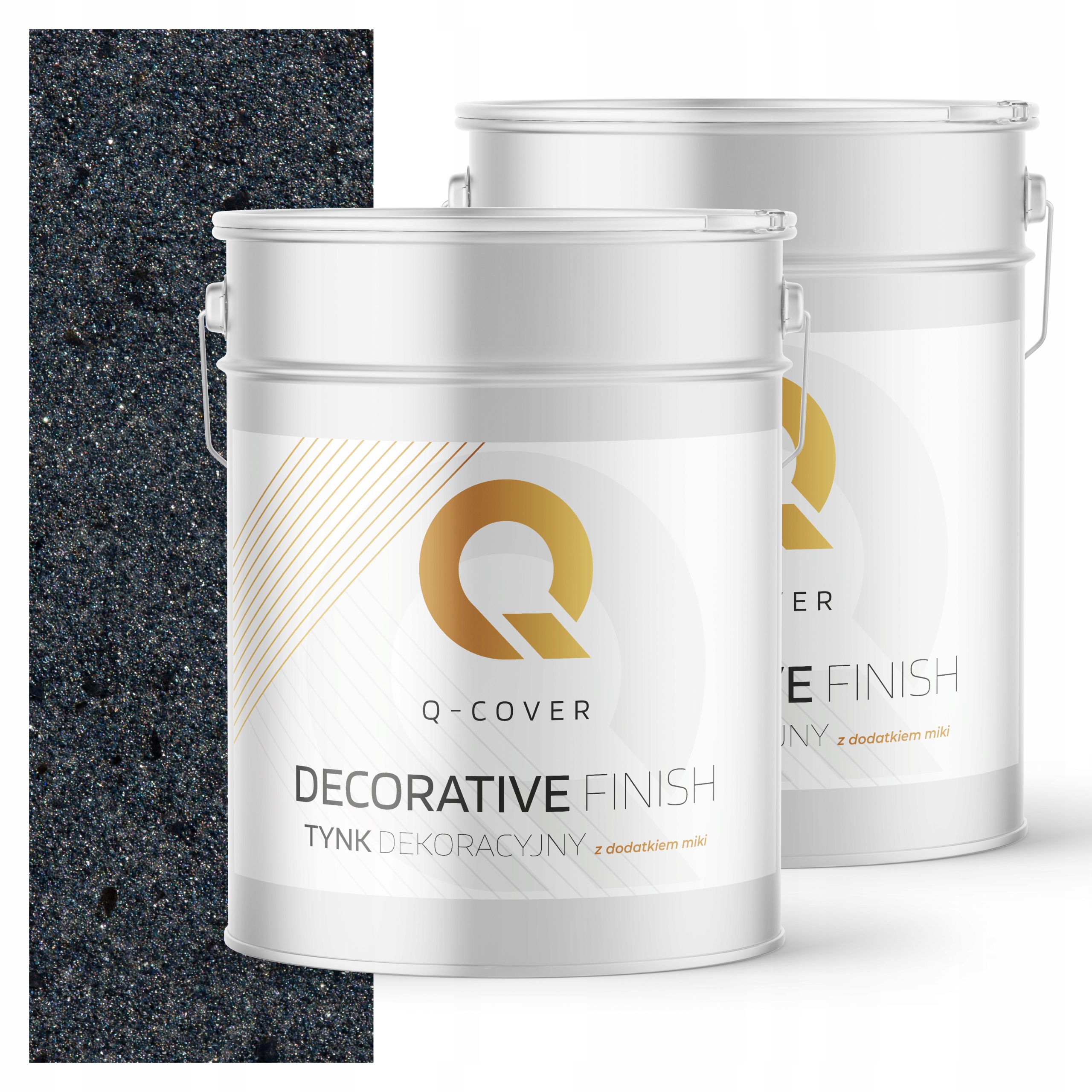 Mozaiková Omítka Jemnozrnná Grafitová S Krystaly A Slídou D923 15 kg