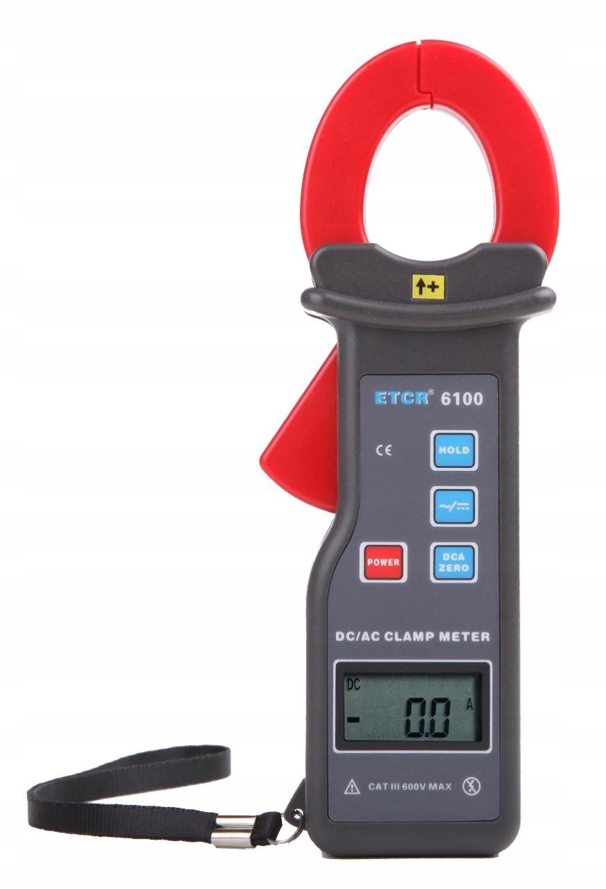 Symfony Etcr 6100 klešťový ampérmetr 0,1 A 1000 A Ac/dc
