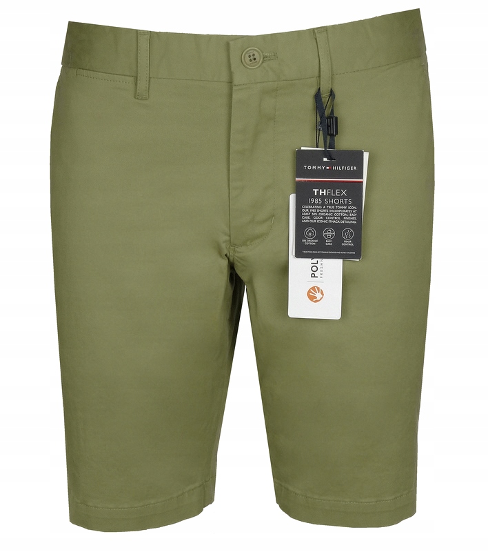 Tommy Hilfiger , pánské kraťasy , chinos, khaki, 34