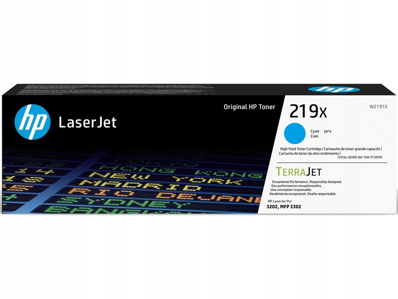Toner Hp 219X Błękitny