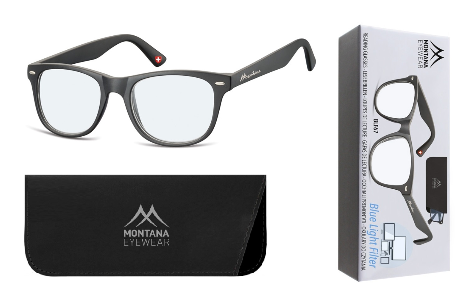 

Okulary Oprawki Zerówki Komputera Filtr Blue Light