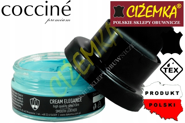 COCCINE CREAM ELEGANCE PASTA BUTÓW 371 J NIEBIESKI Kod producenta CREAM ELEGANCE