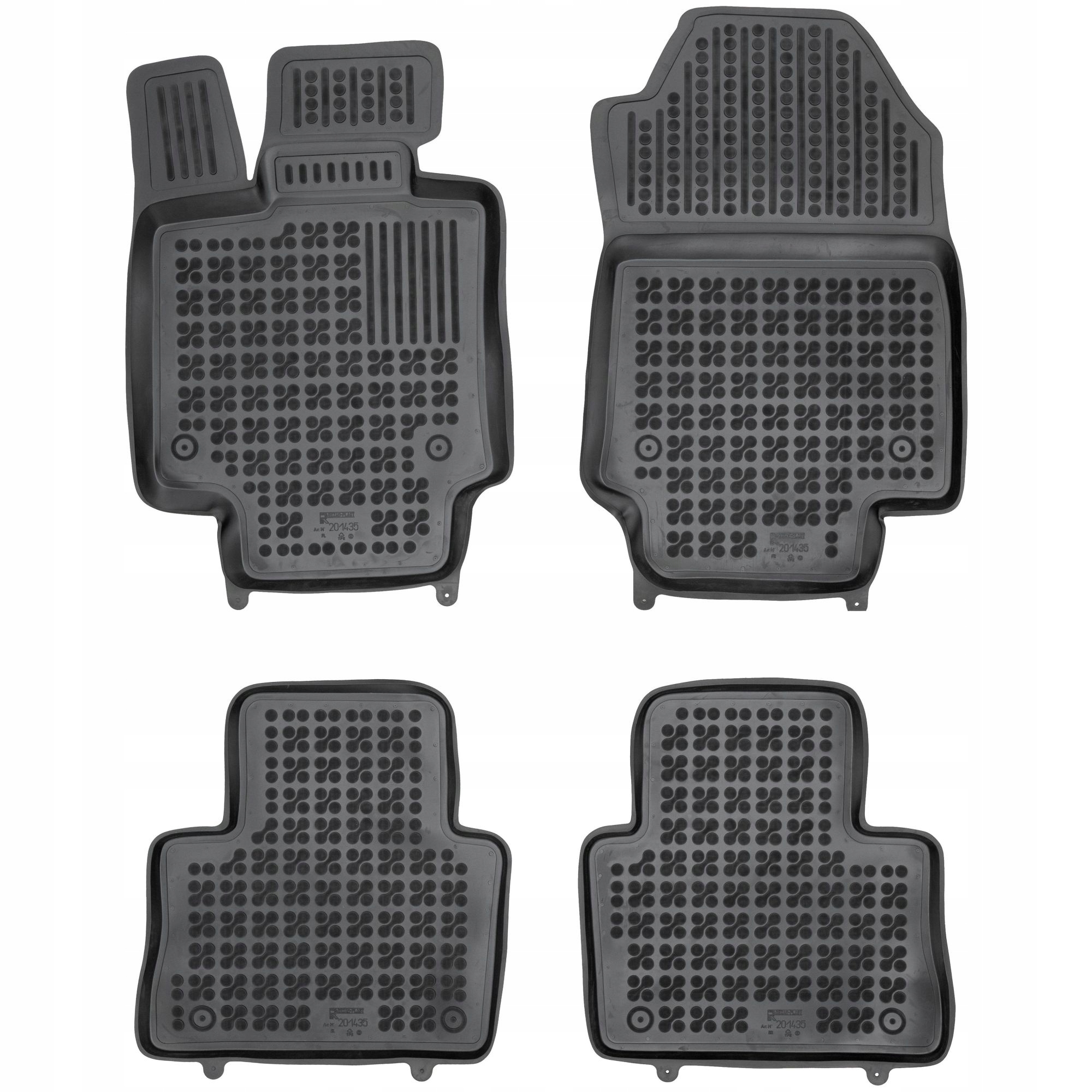 Čierne koberčeky pre Suzuki Across od roku 2020