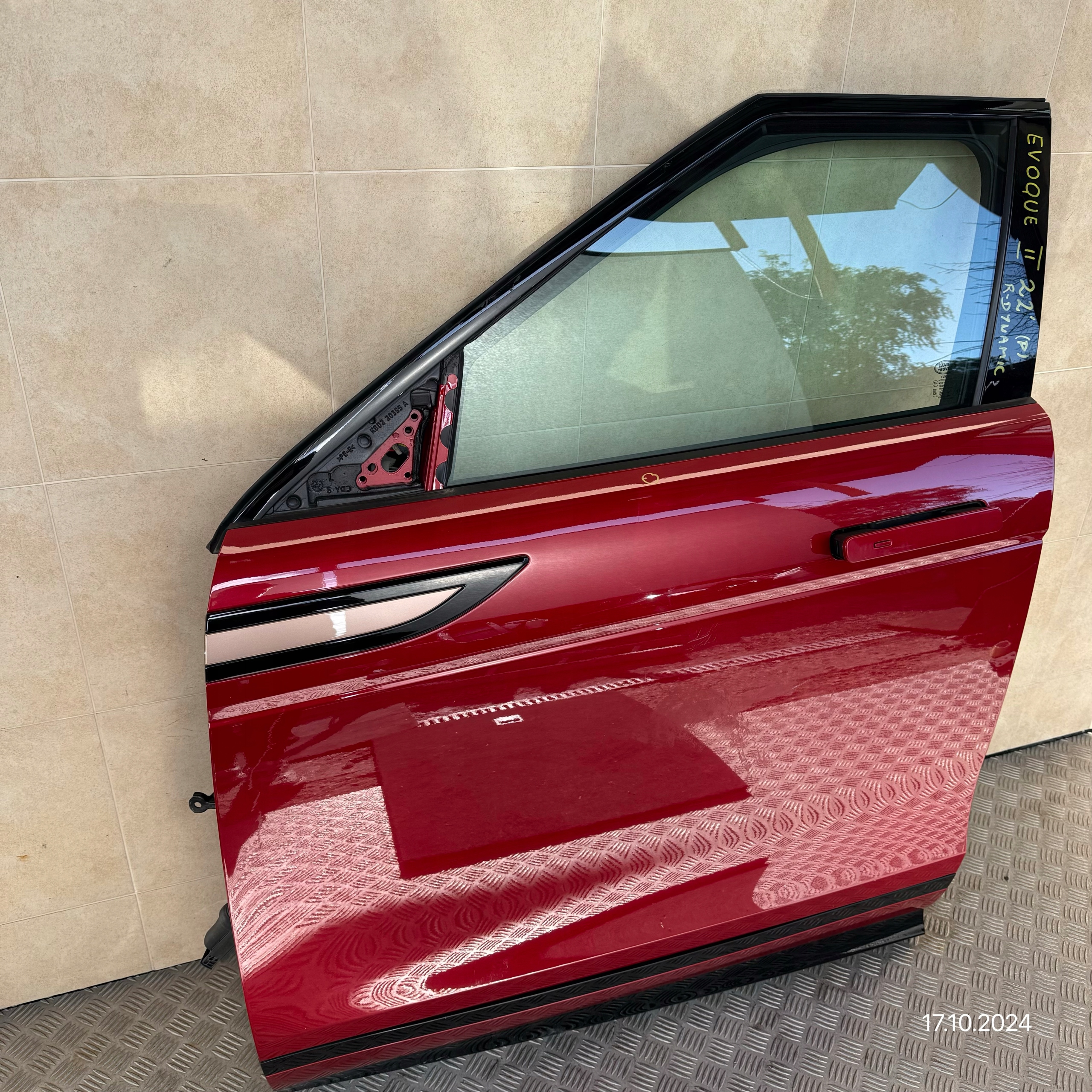 door complete front left RANGE ROVER EVOQUE II R-DYNAMIC 2022 ROK