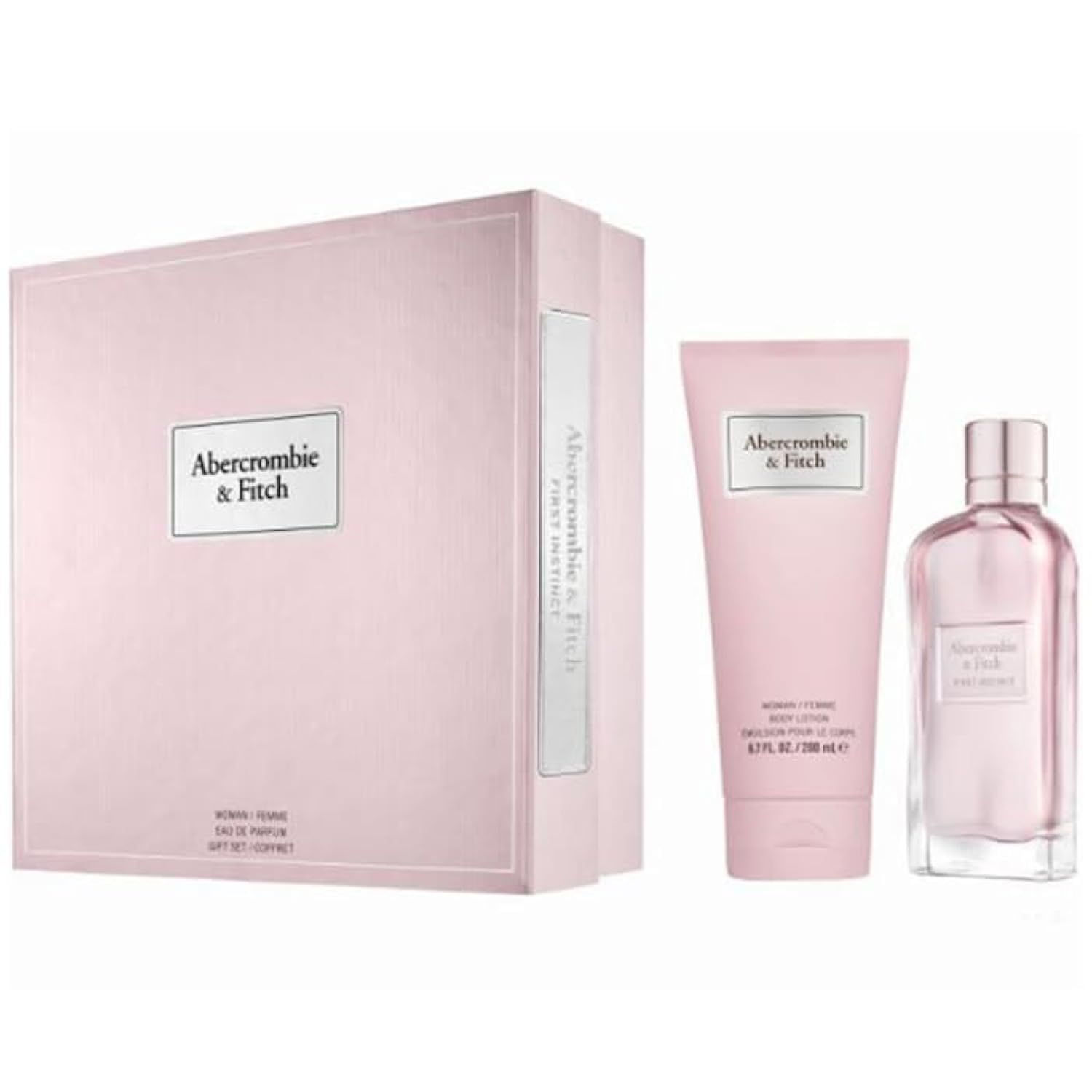 Abercrombie+fitch First Instinct For Her 100ML Edp 200 ML Tělové Mléko Dárková Koupelna