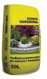 Universalus sodo gruntas 50L, natūralus substratas gėlėms, maišas
