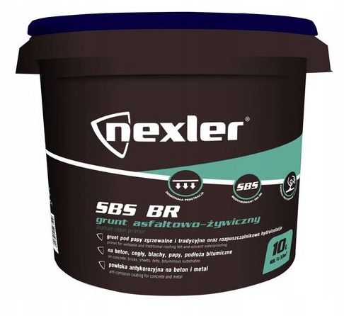 Nexler Sbs Br Roztwór asfaltowo-żywiczny modyfikowany Sbs 10L