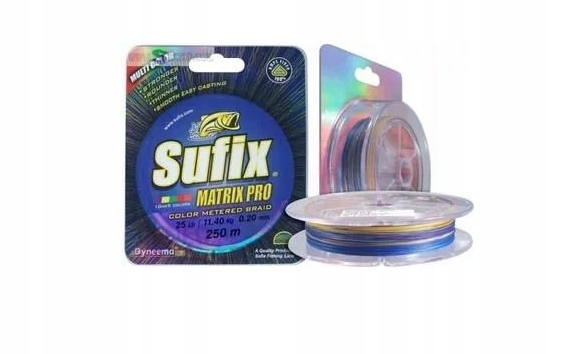 Šňůra Matrix Pro Braid 0,30 mm Multi Color 250M