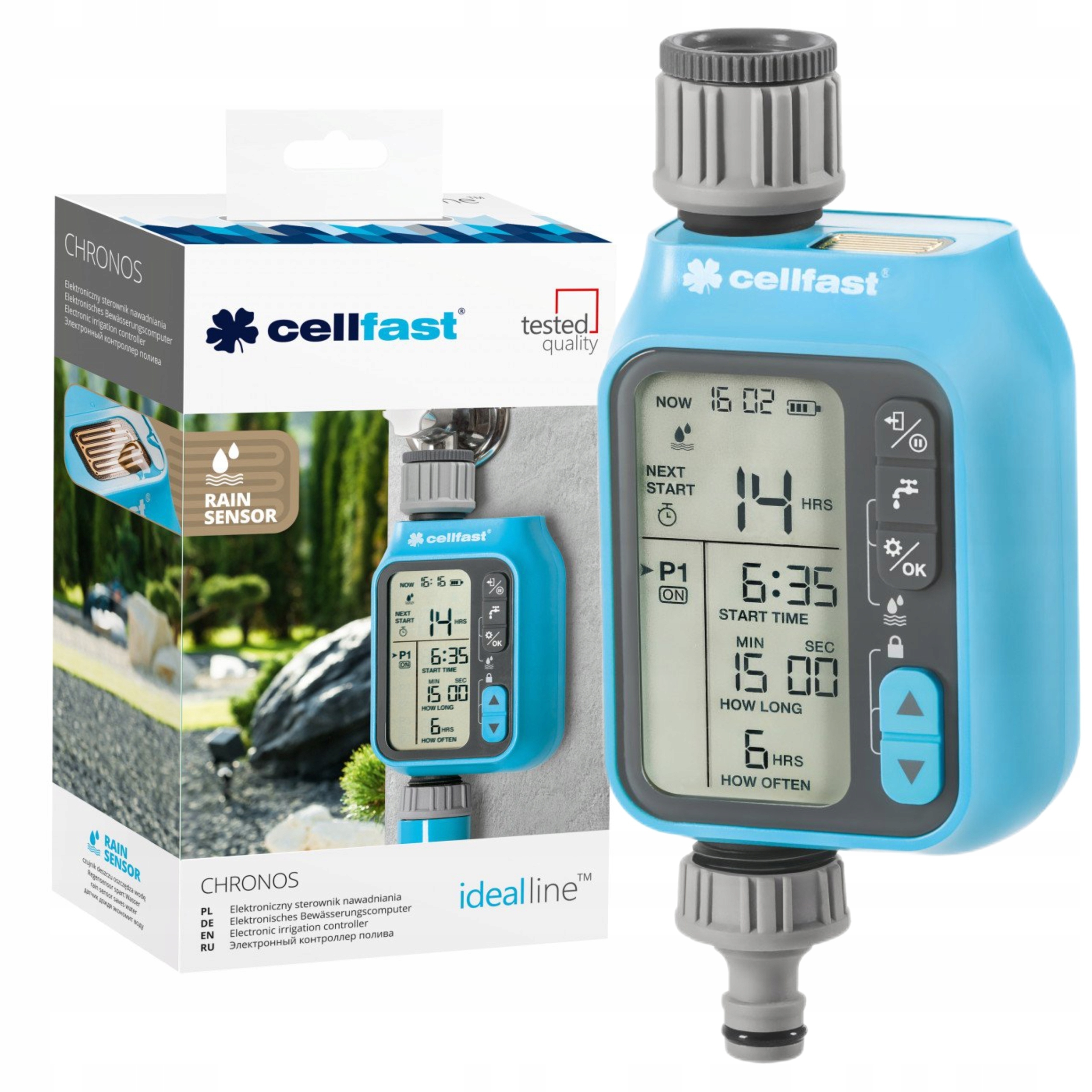 

Elektroniczny Sterownik Nawadniania 52-097 Chronos