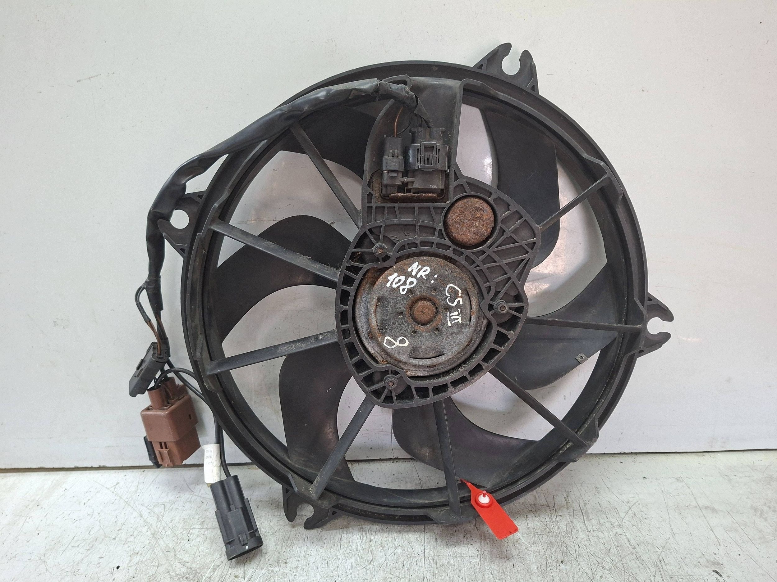 fan module radiator CITROEN C5 III LIFT 2011