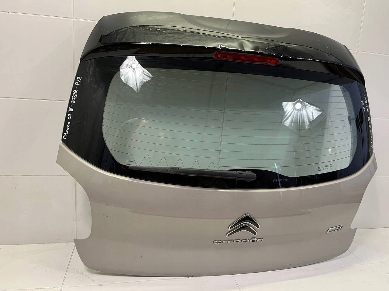 rear trunk door boot Citroen C3 3 2018