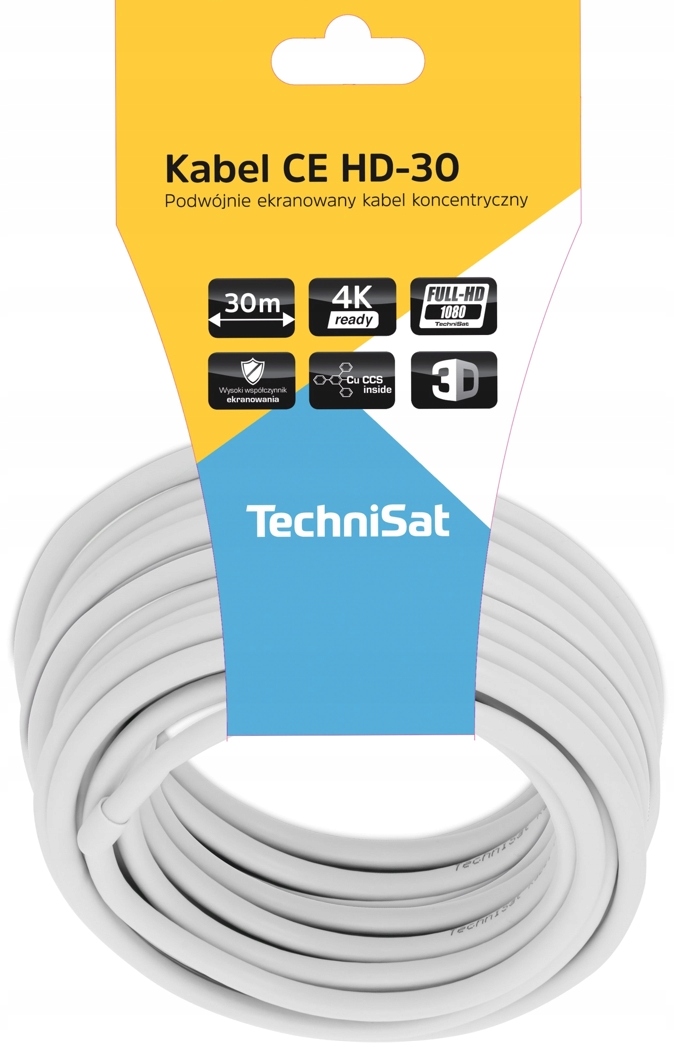 Коаксиальный кабель CE HD-30 метров TechniSat