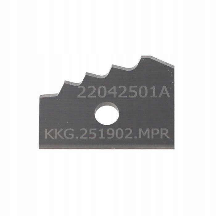Nože pro olepovačku Hm R1-2 25x19x2 mm 1 ks Biesse Pravé