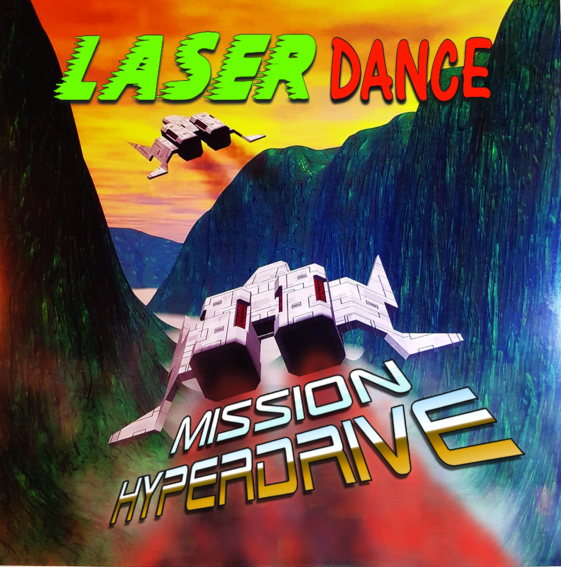 Laserdance Mission Hyperdrive CD Laser Dance Nowa w Folii