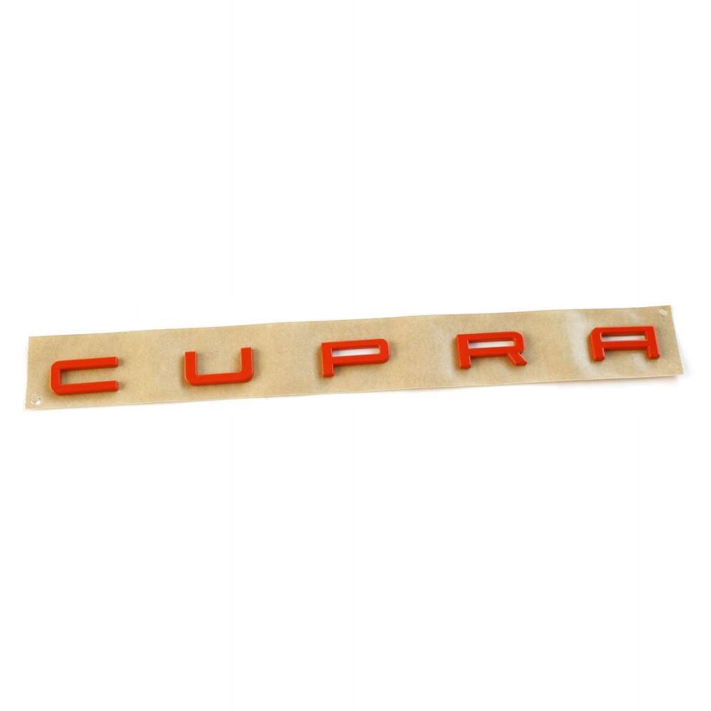 

Napis Cupra Seat Leon III Pomarańczowy Oryginał Oe