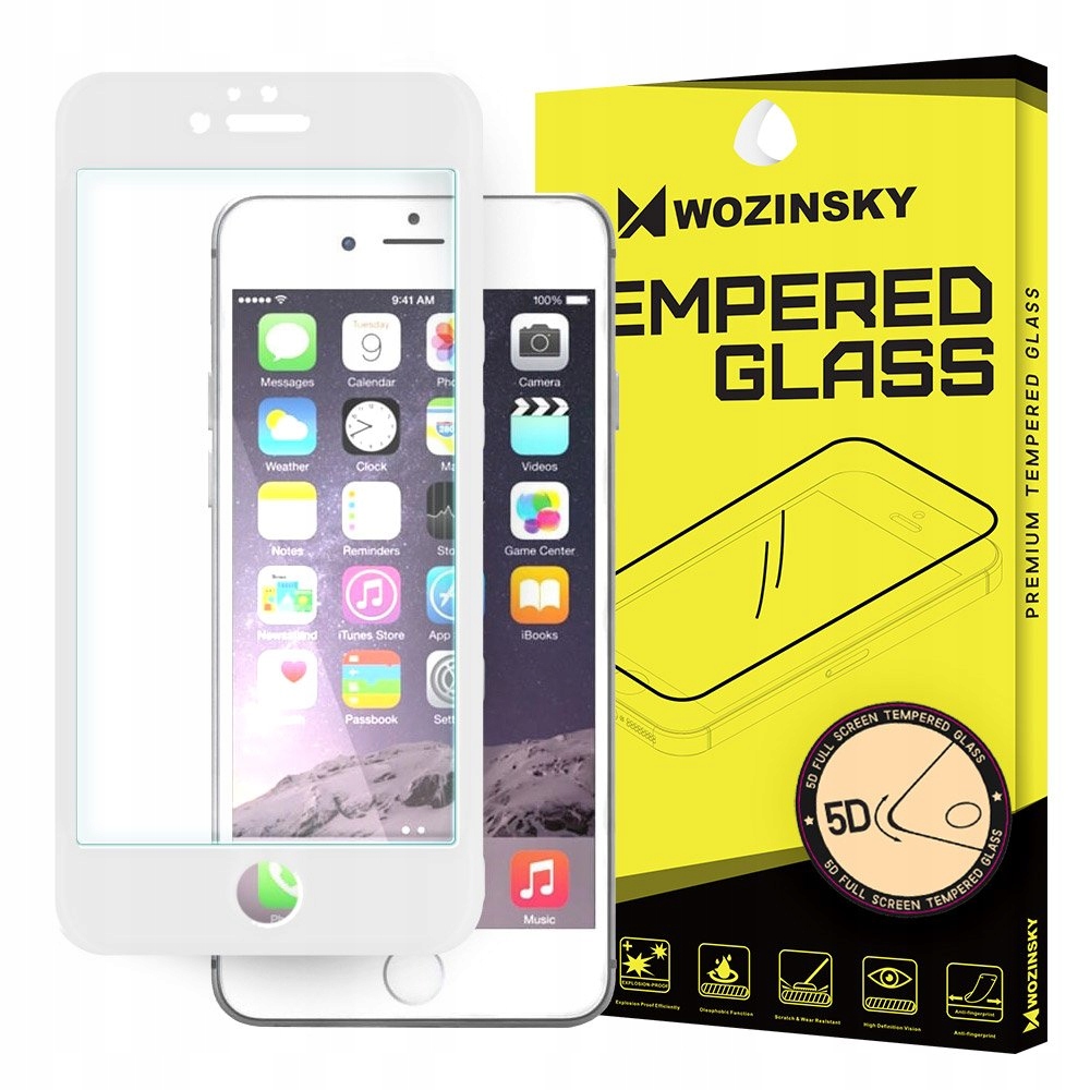 

Wozinsky szkło hartowane do iPhone 6S / 6 biały