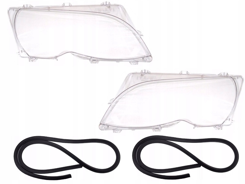 

Klosze Szkła Reflektora Bmw E46 Lift Komplet L+p