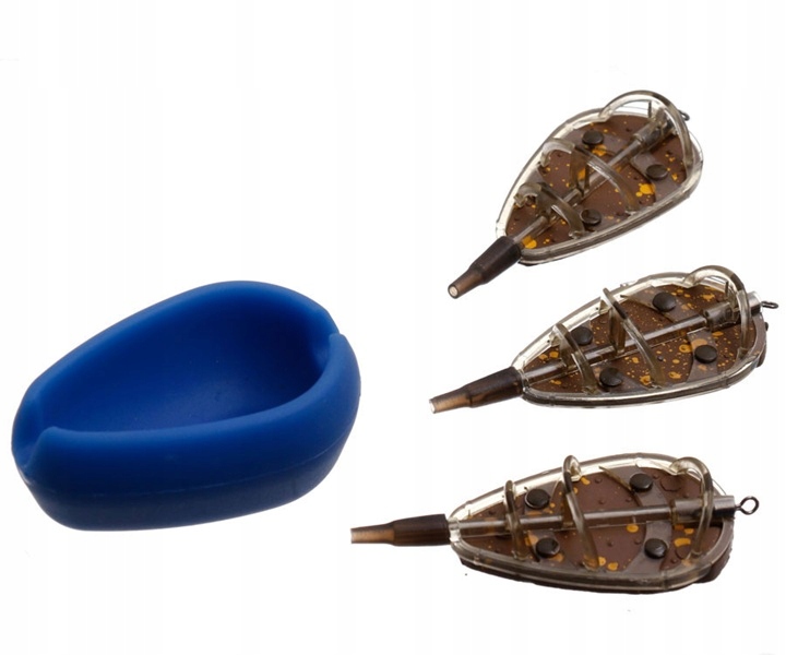 FLAGMAN Zestaw Koszyków Method Feeder M 40g+50g+60g+FOREMKA