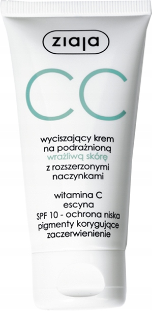 

Ziaja krem CC na podrażnioną wrażliwą skórę 50ml