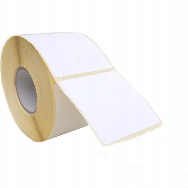 Etykiety termiczne kurierskie białe 100x150 mm 500szt