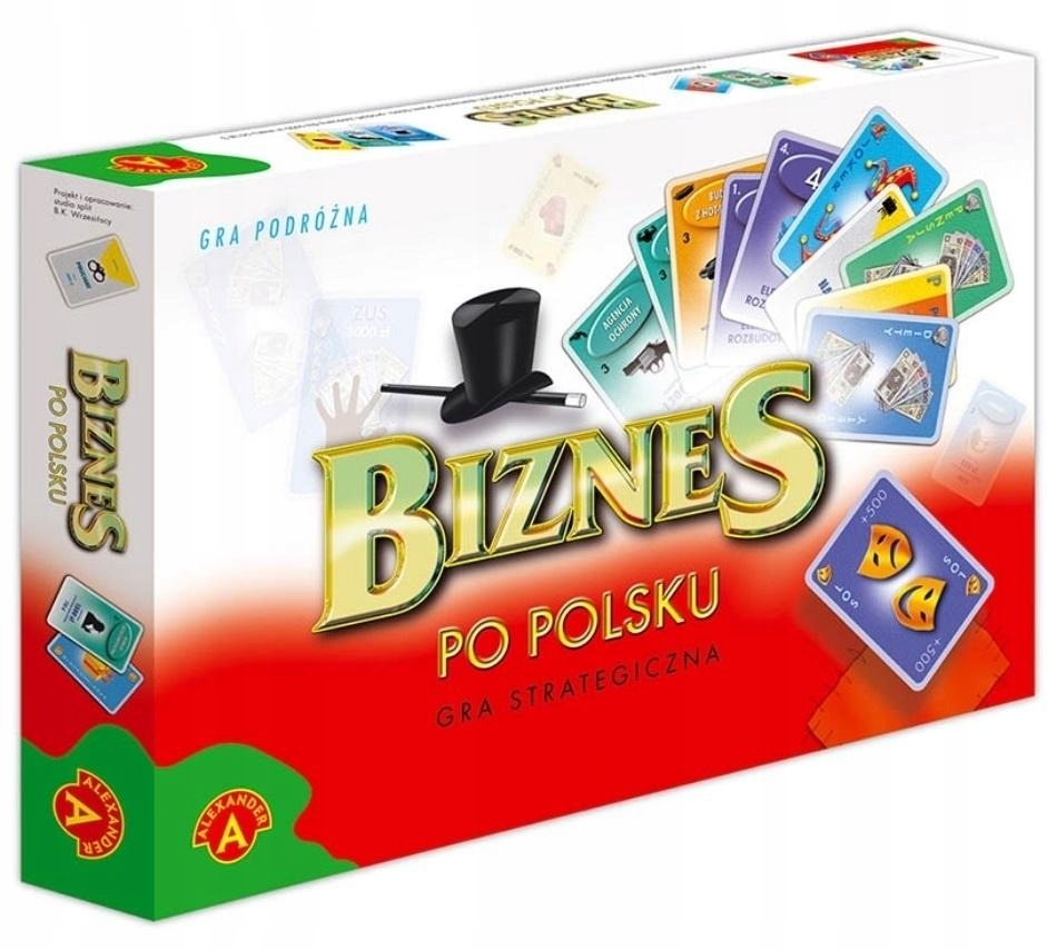 Podnikání v v polštině – cestování Alex Dětská Desková Hra pro děti ve věku 8 let